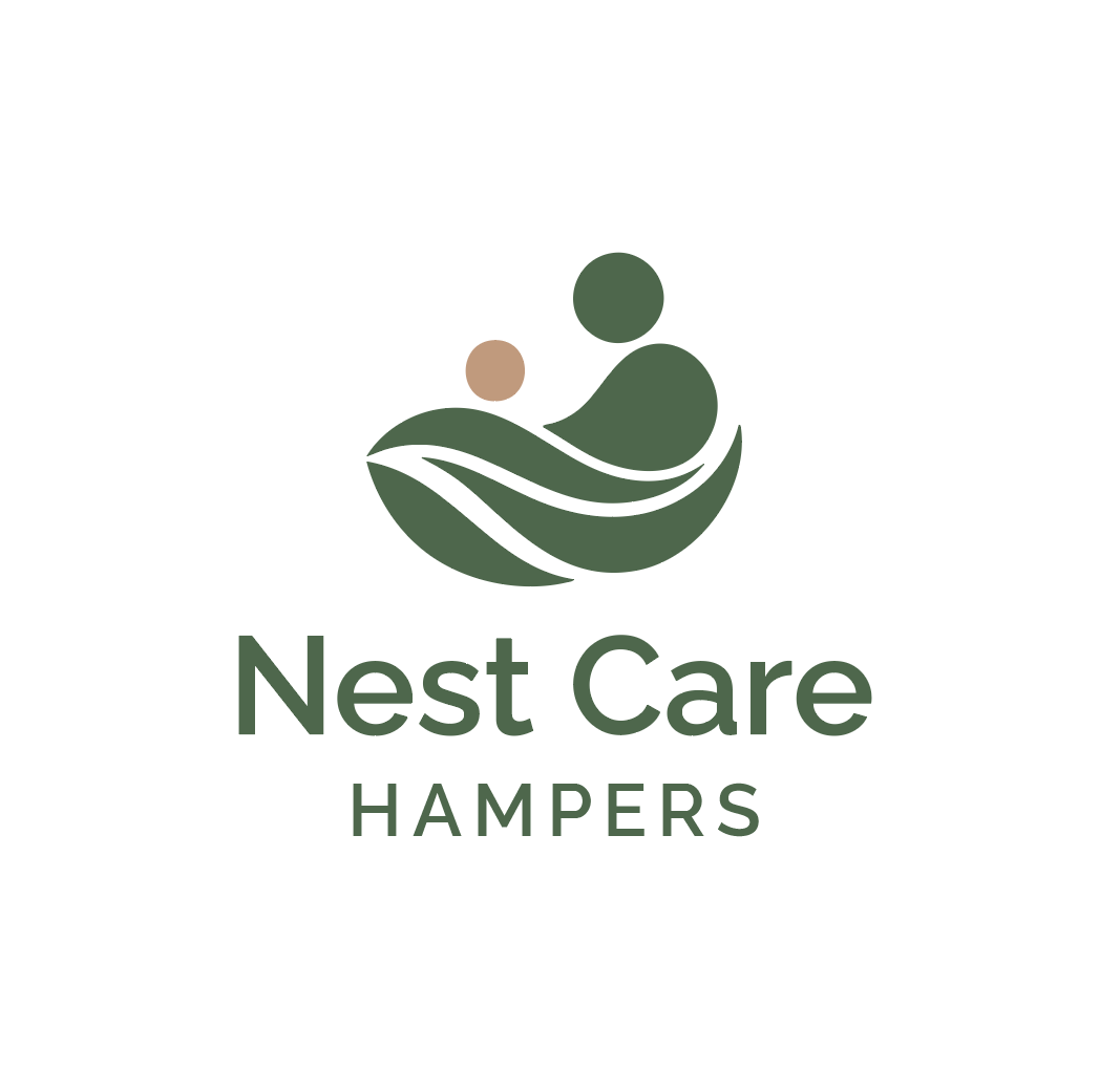 Nest Care Hampers care-gift and hamper delivery brand logo design