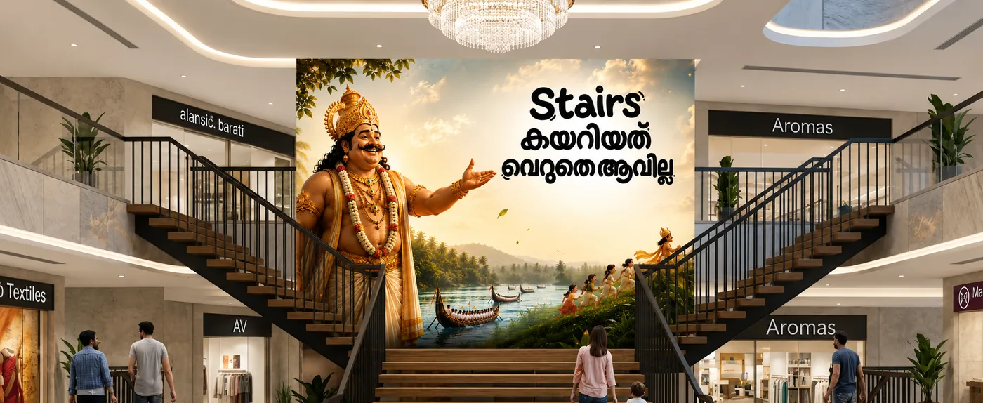 Stairs Mall · banner artwork